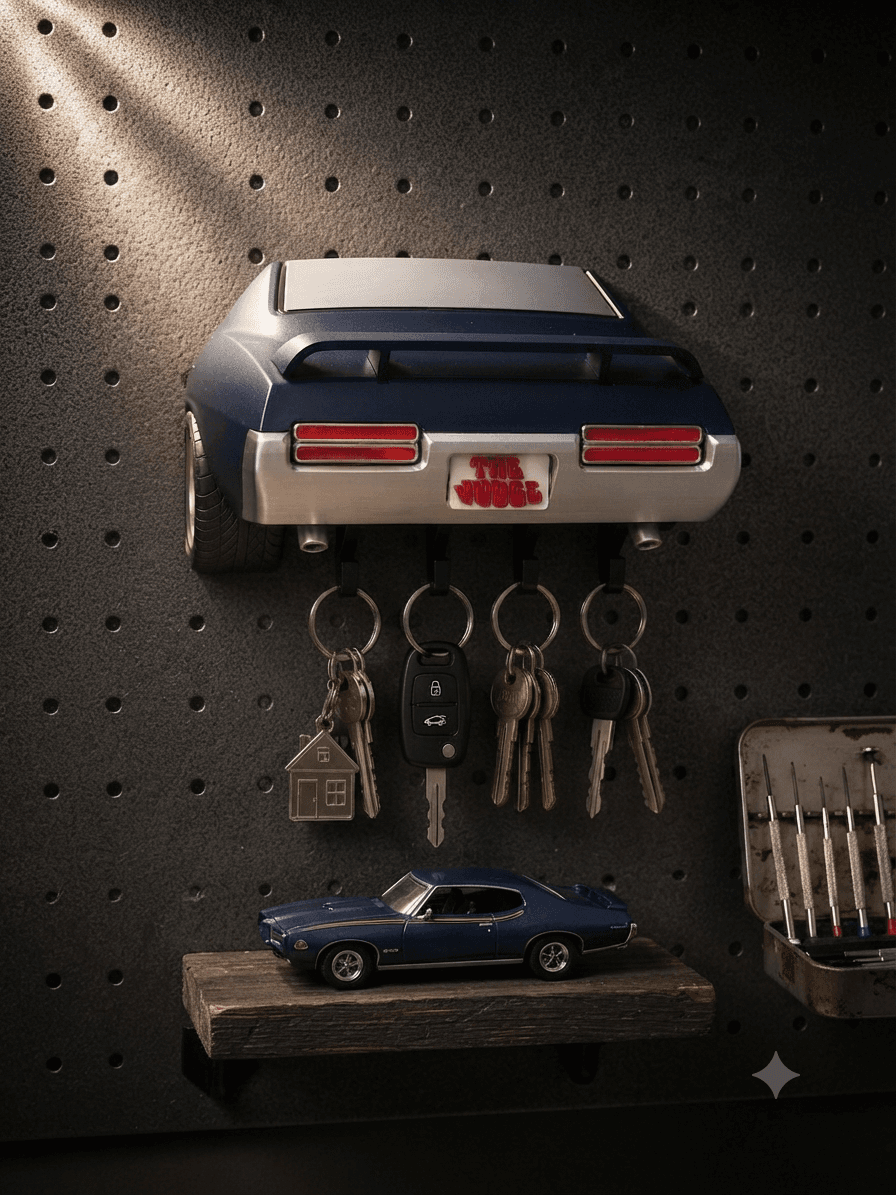 Soporte para llaves de Auto - producto personalizado 3D Kreandoen3d México (7)
