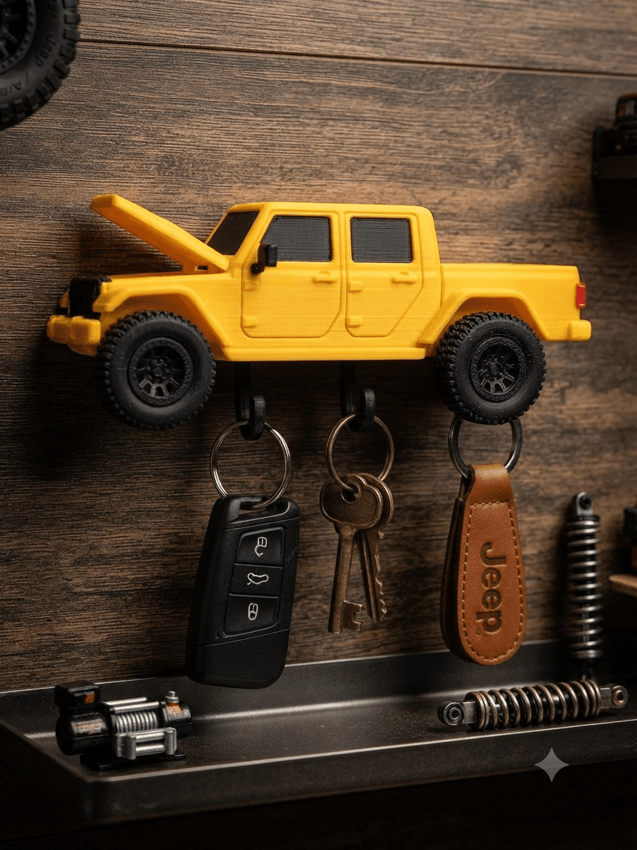 Soporte para llaves de Auto - producto personalizado 3D Kreandoen3d México (8)