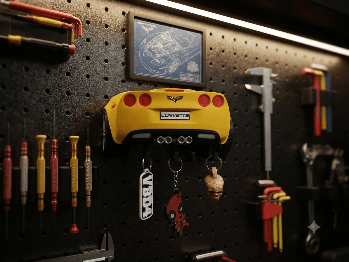 Soporte para llaves de Auto - producto personalizado 3D Kreandoen3d México (10)