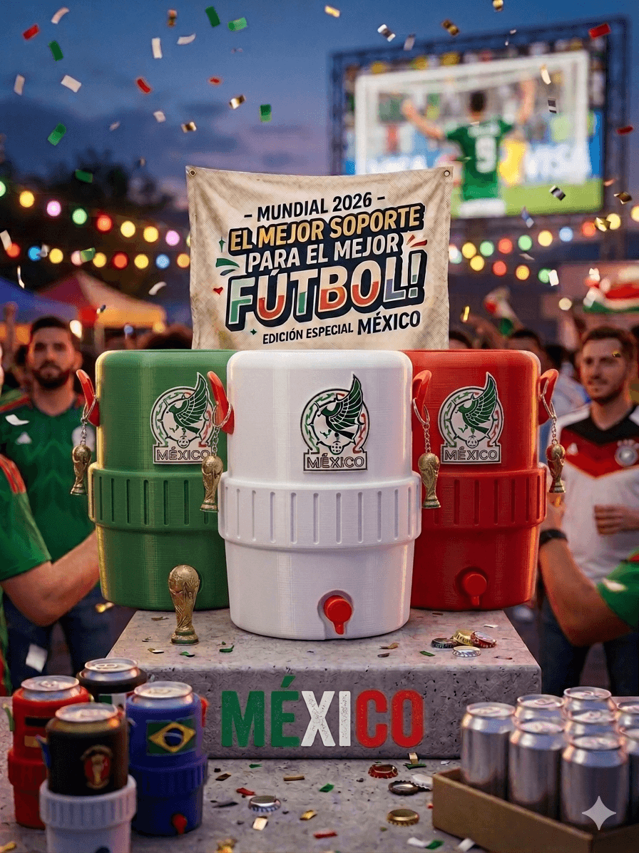 Portalatas Koozie - producto personalizado 3D Kreandoen3d México (2)