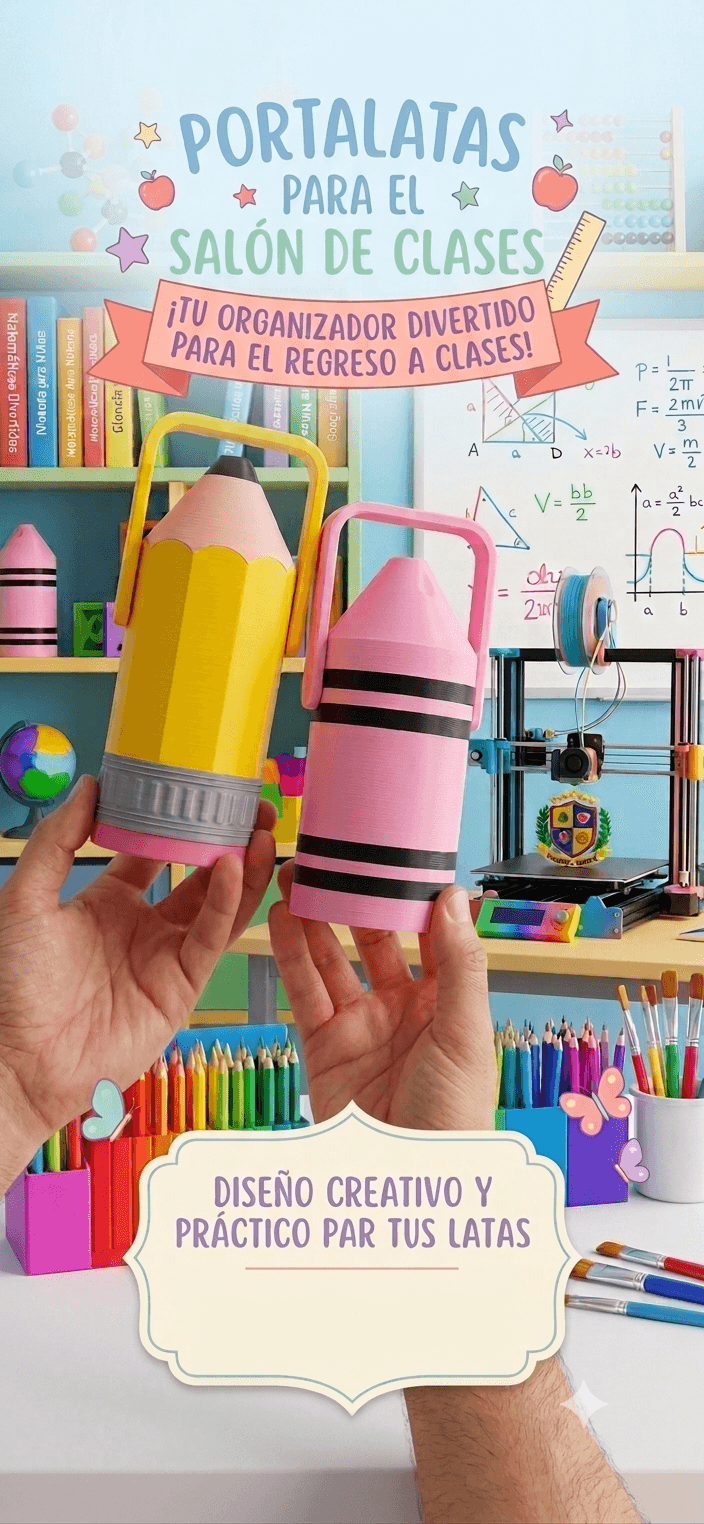 Porta Lápiz - producto personalizado 3D Kreandoen3d México (7)